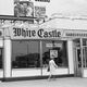 A White Castle in Indianapolis, Indiana photographed in May 1970.